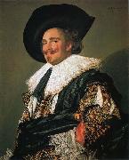 Frans Hals Laughing Cavalier, painting